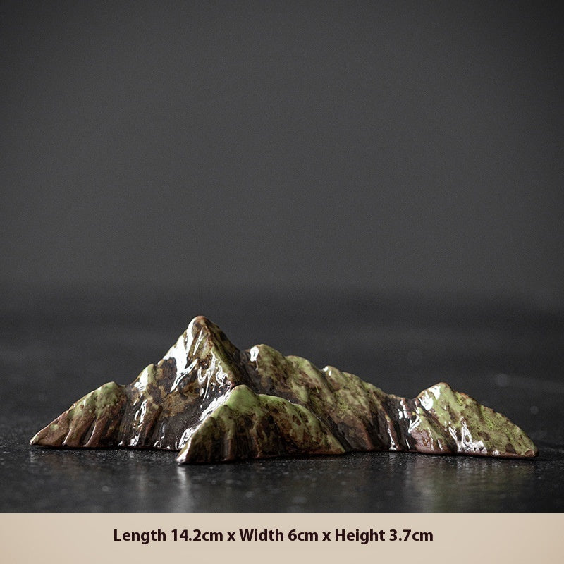 Chinese Zen Round Sand Table Dry Landscape Landscape Decoration