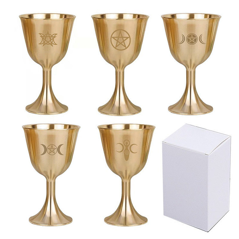 Three-phase Moon Pentagram Decoration Cup