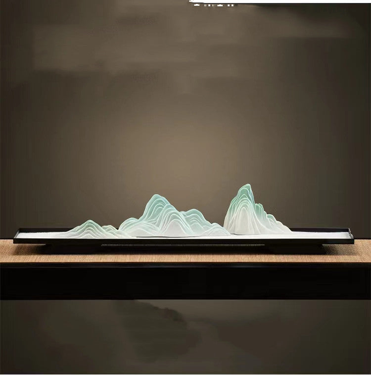 Ceramic Rockery Decoration Zen Living Room