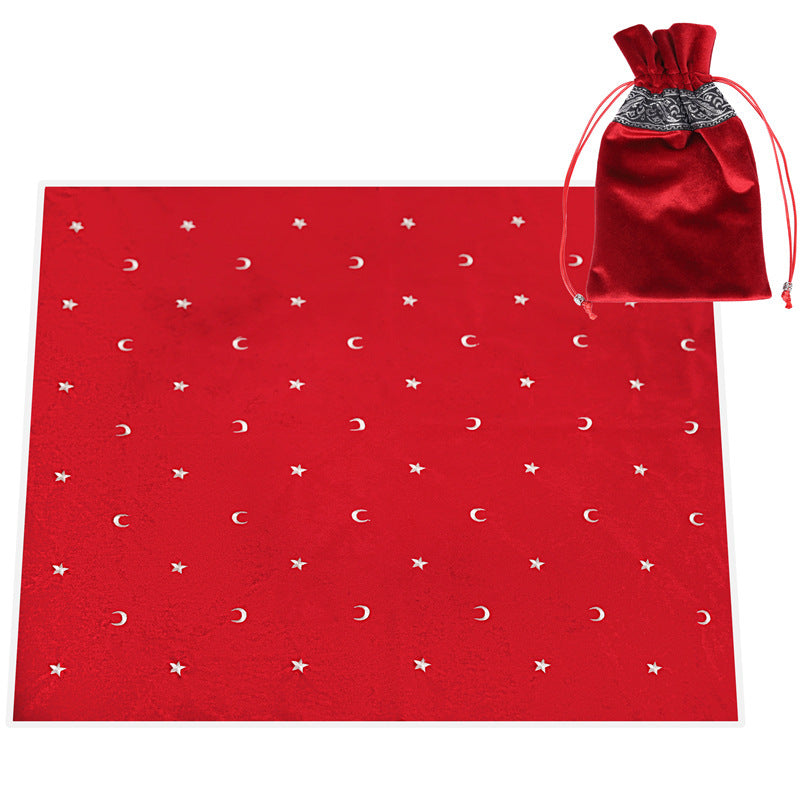 Tarot Star Moon Embroidered Tablecloth Large Size 80cm AliExpress Amazon Hot
