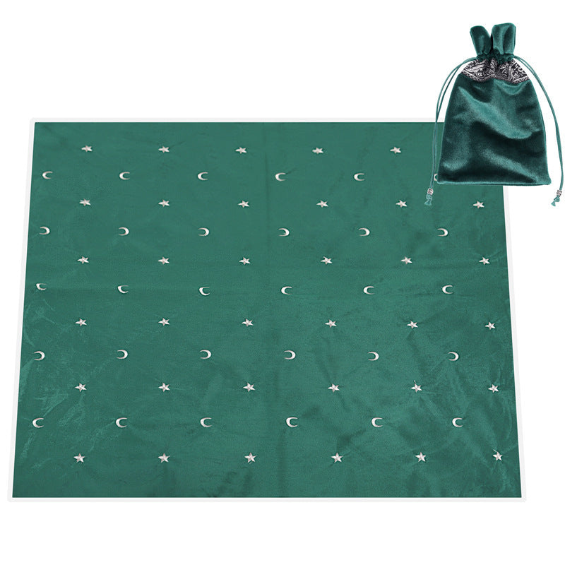 Tarot Star Moon Embroidered Tablecloth Large Size 80cm AliExpress Amazon Hot