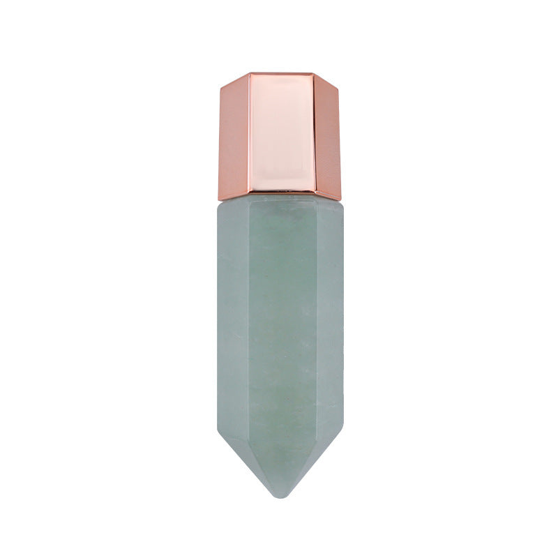 Jade Essential Oil Bottle Powder Crystal Facial Acupuncture Stick