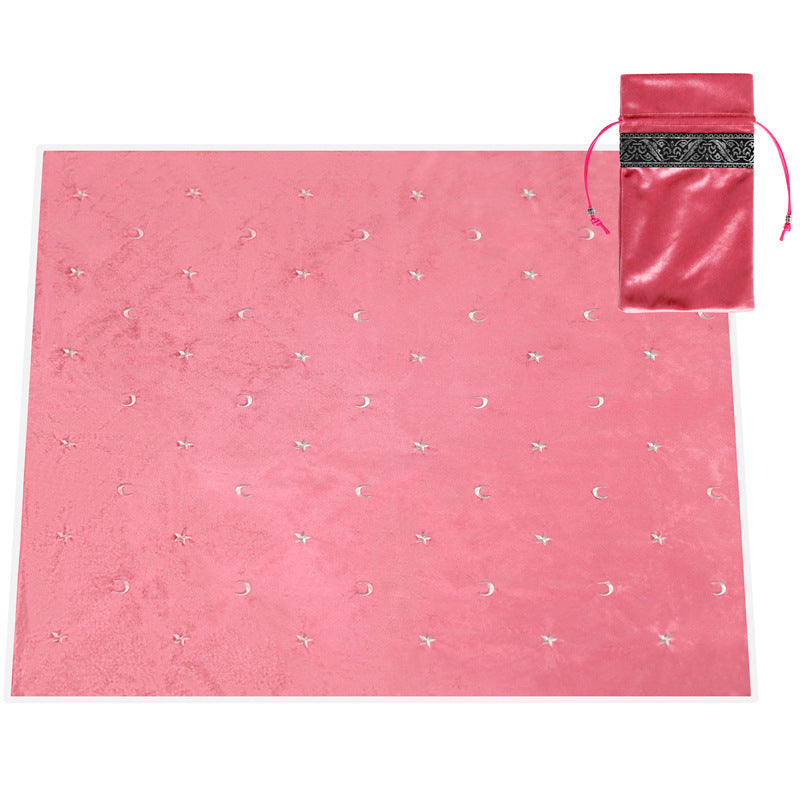 Tarot Star Moon Embroidered Tablecloth Large Size 80cm AliExpress Amazon Hot
