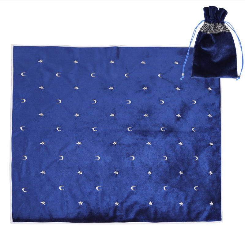Tarot Star Moon Embroidered Tablecloth Large Size 80cm AliExpress Amazon Hot