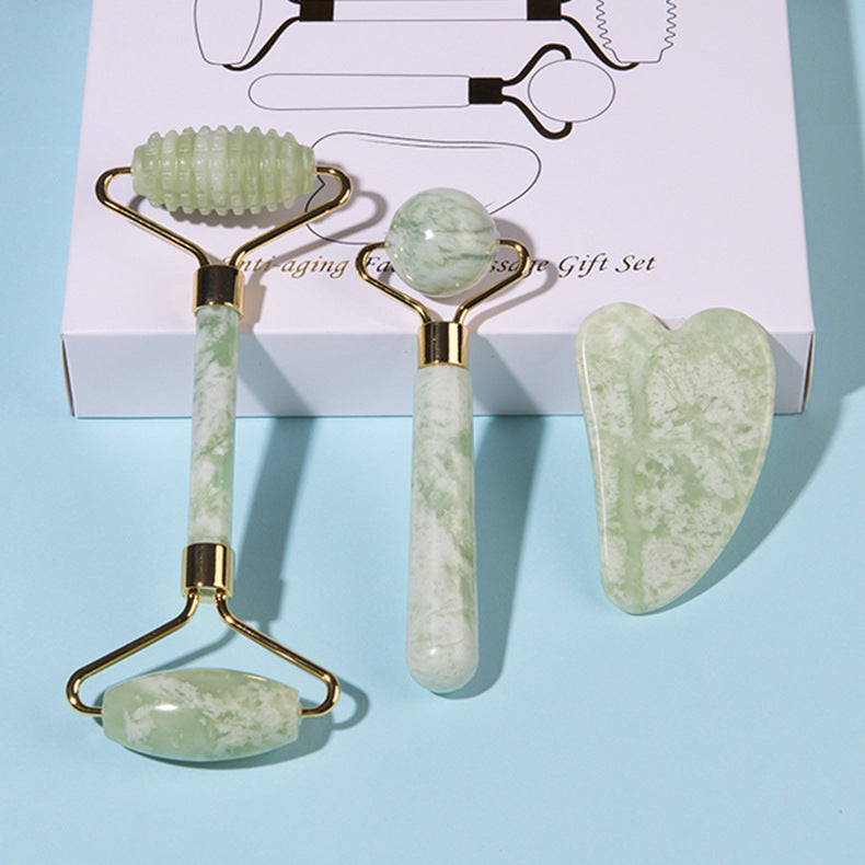 Beauty Device Jade Scraping Board Set
