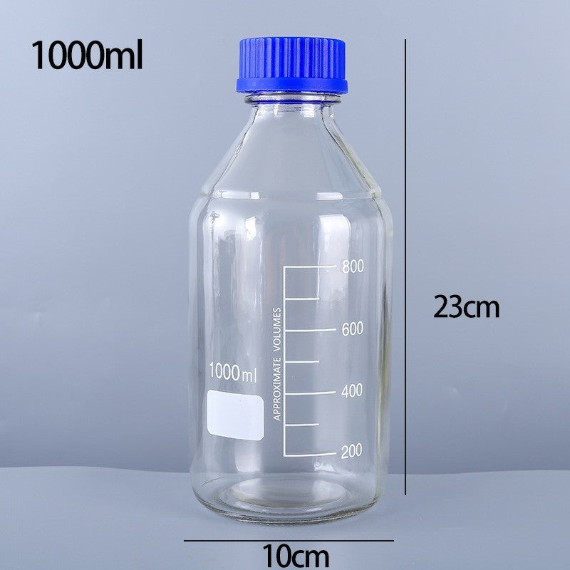 250ml500ml1000ml Brown Blue Lid Reagent Bottle Dark Glass Bottle Utensils