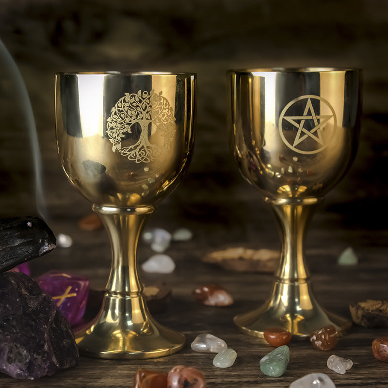 Three-phase Moon Pentagram Decoration Cup