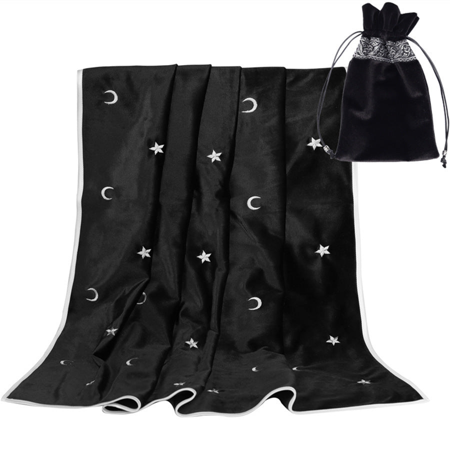 Tarot Star Moon Embroidered Tablecloth Large Size 80cm AliExpress Amazon Hot