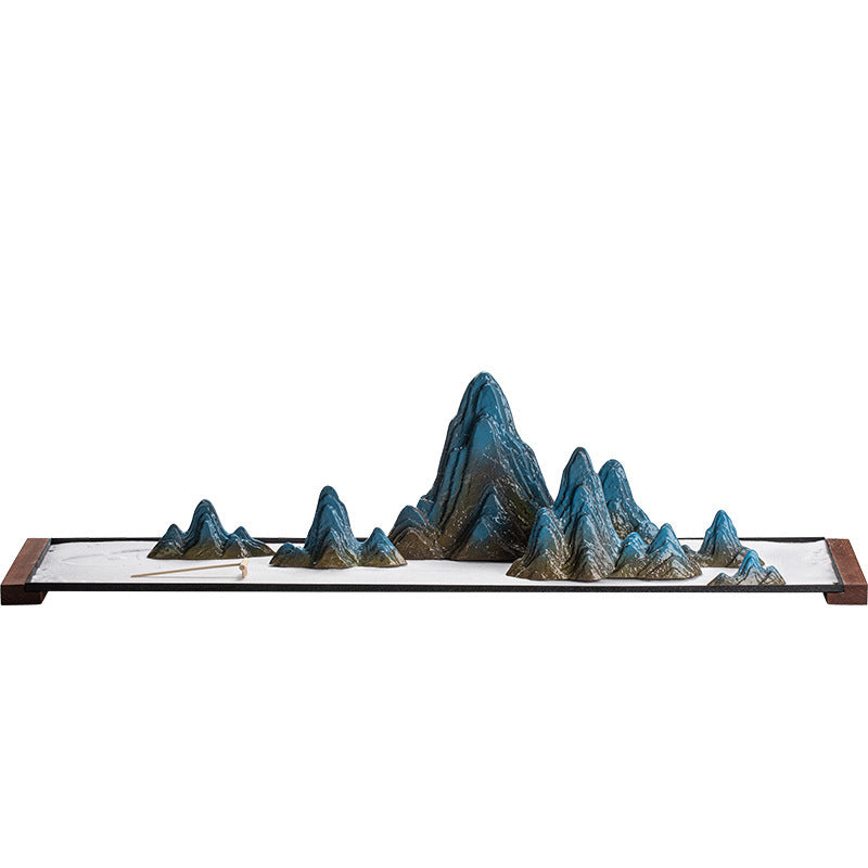 Zen Ceramic Rockery Sand Table Decoration