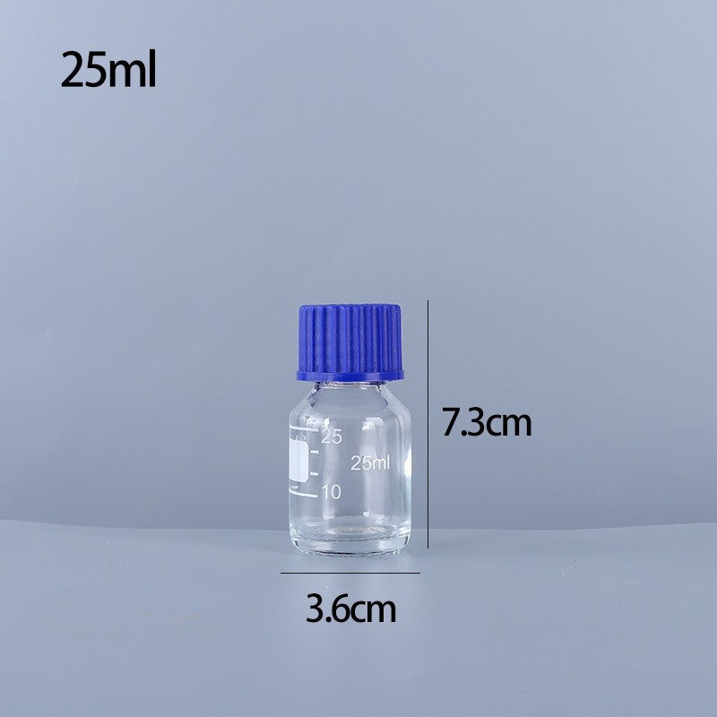 250ml500ml1000ml Brown Blue Lid Reagent Bottle Dark Glass Bottle Utensils